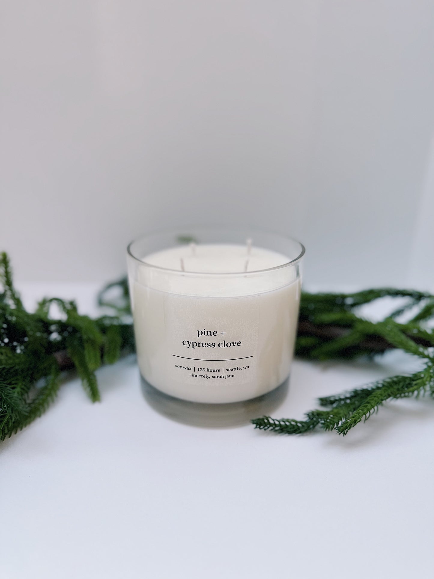 4 Wick Large Vessel - Winter Scents