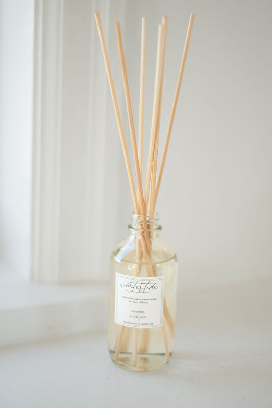 Wintertide Diffuser- Peppermint, Apple, Warm Vanilla