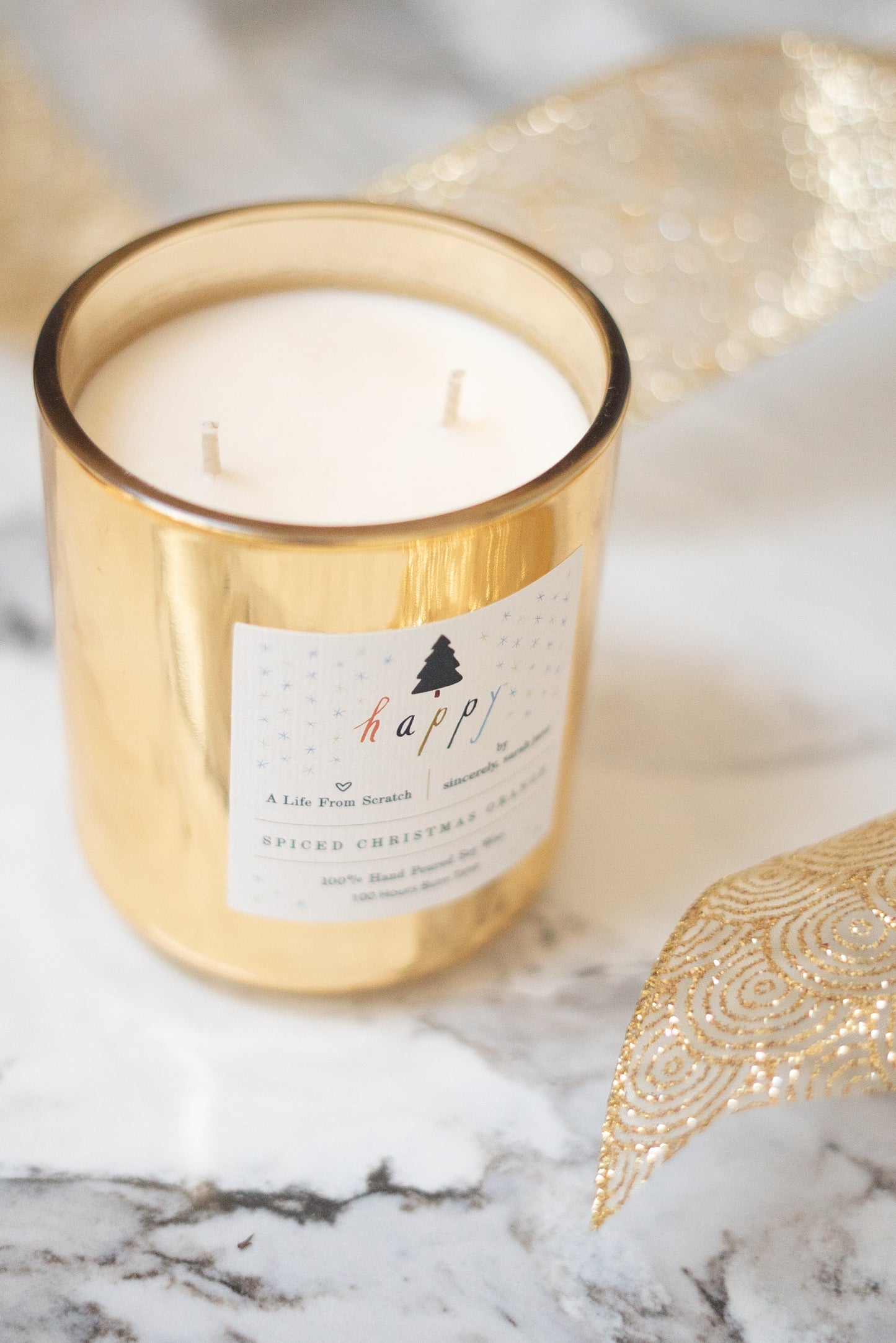 Happy Holiday - Candle and Soap
