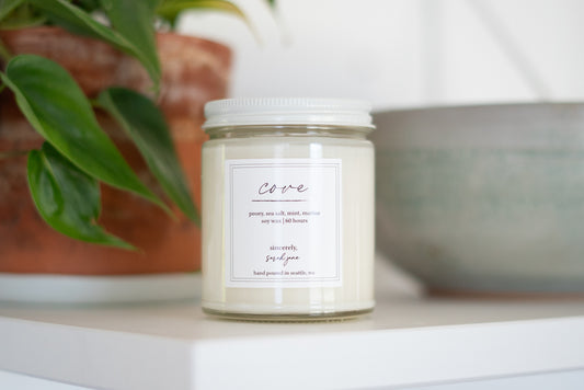 Cove - Peony and Ocean Mint