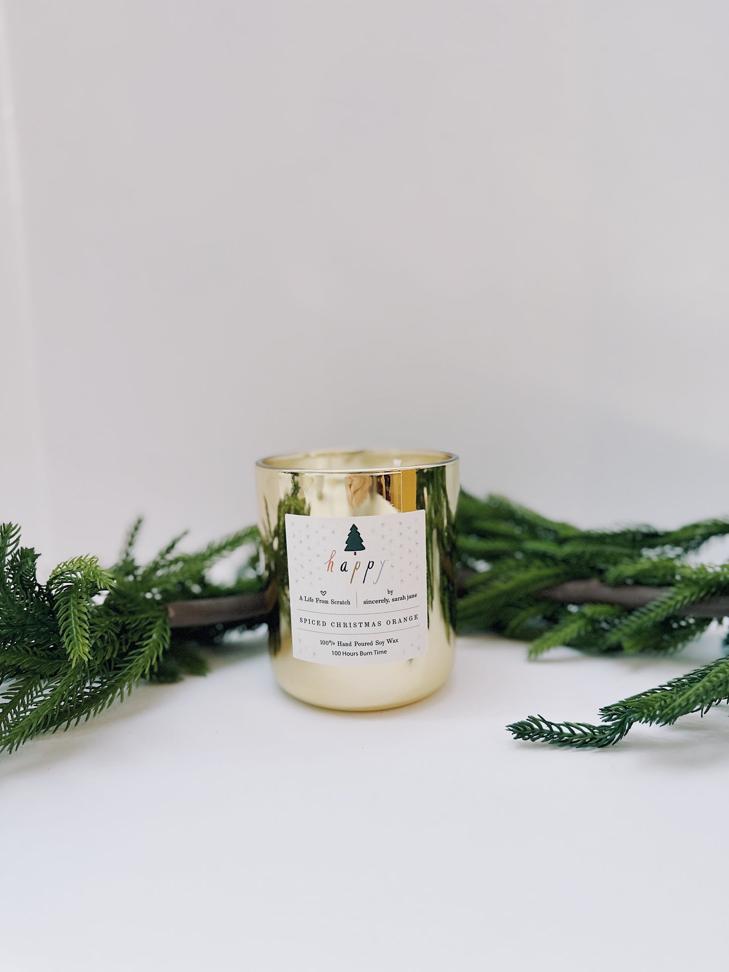 Happy Holiday - Candle and Soap