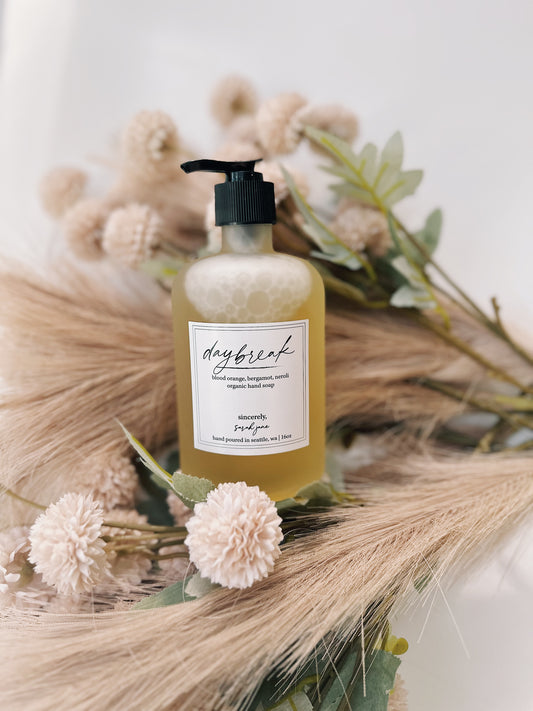 COMING SOON- Daybreak hand soap