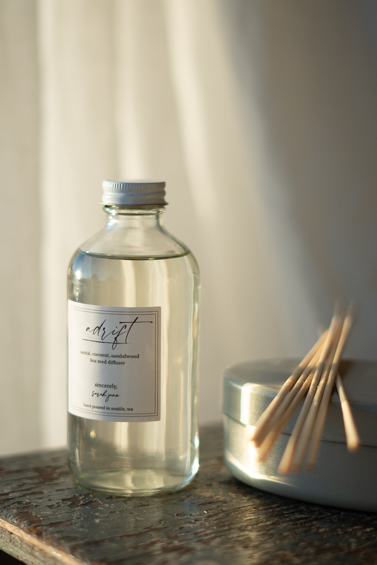 Adrift Diffuser- Santal & Coconut