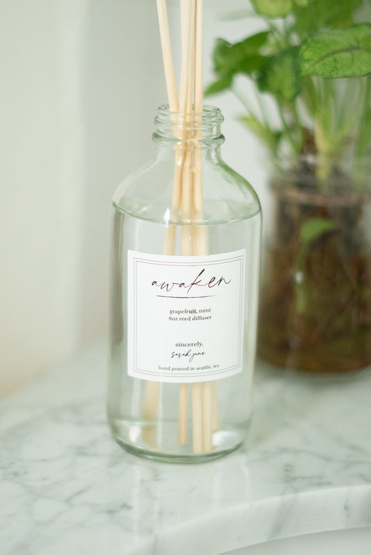 COMING SOON- Awaken Diffuser - Grapefruit & Mint