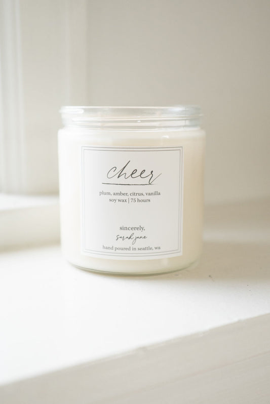 Cheer -Plum, Amber, Citrus, Vanilla