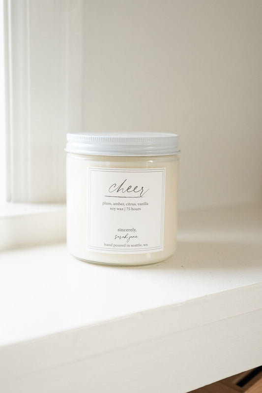 Cheer -Plum, Amber, Citrus, Vanilla