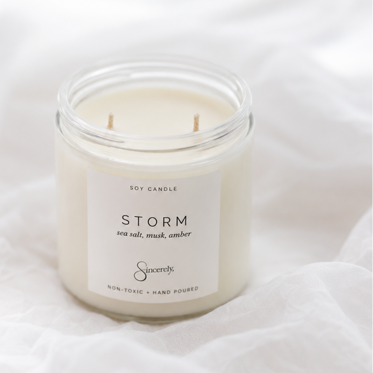 Storm Candle - Sea Salt & Musk