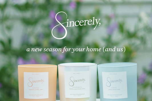Introducing Sincerely, Summer: A New Season for Your Home (and us)