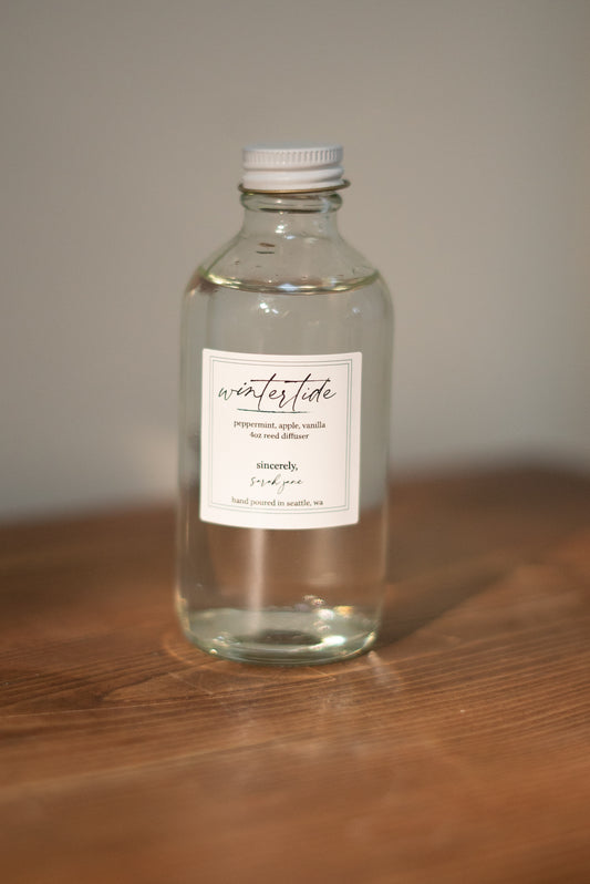 Wintertide - Peppermint, Apple, Warm Vanilla Diffuser I
