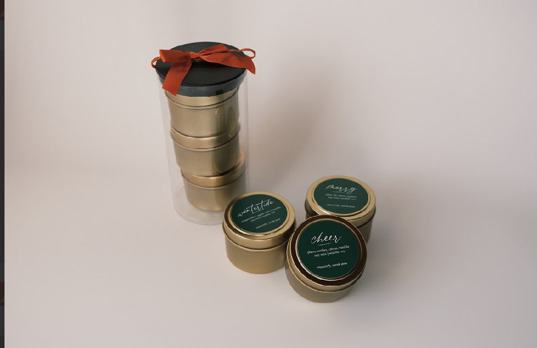 Gold Tin Giftsets