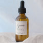 Bottle of 'Sincerely' concentrated diffuser oil on a light background