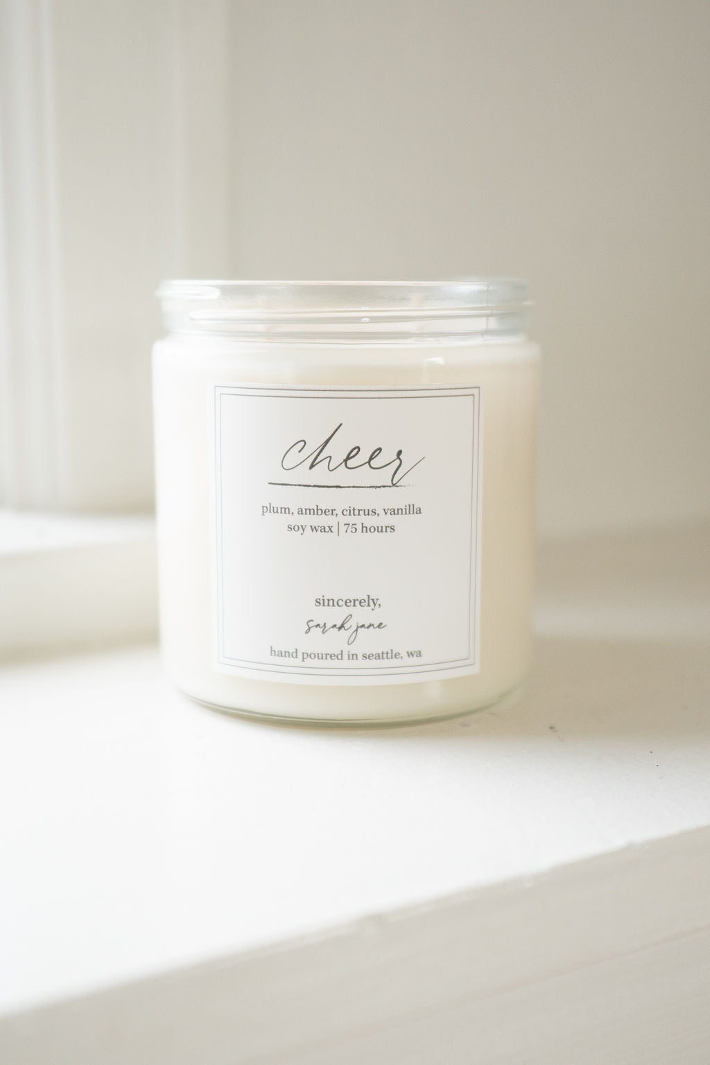 Cheer -Plum, Amber, Citrus, Vanilla