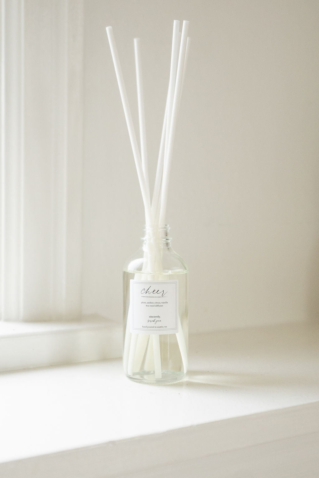 Cheer Diffuser- Plum, Amber, Citrus, Vanilla