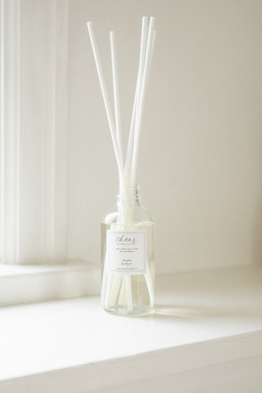 Cheer Diffuser- Plum, Amber, Citrus, Vanilla