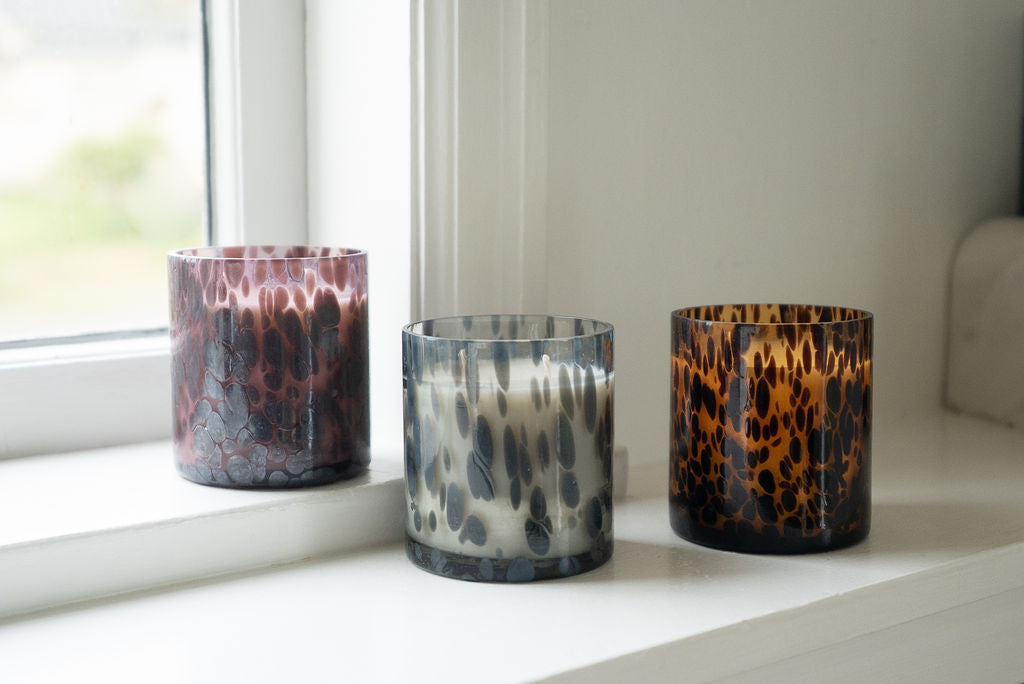 Holiday Speckled Glass Collection