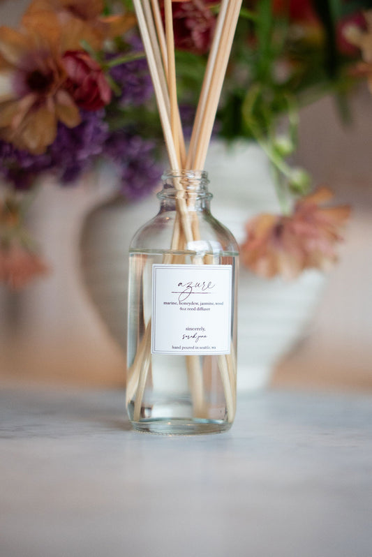 Azure Diffuser - marine, honeydew, jasmine, wood