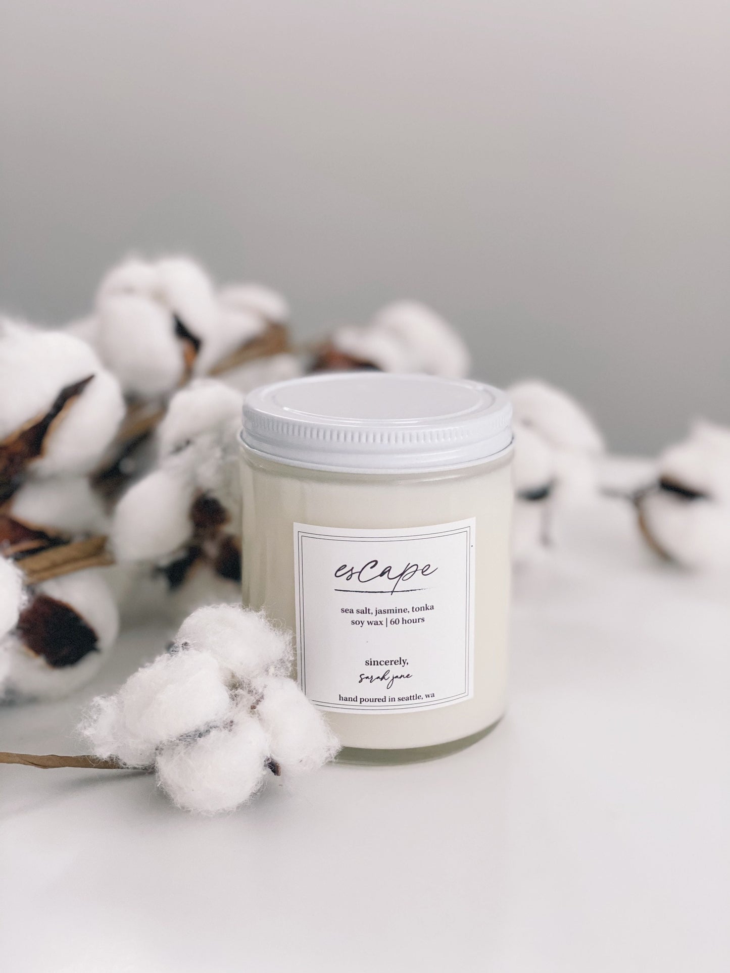 Escape - Sea Salt, Jasmine, Tonka Bean