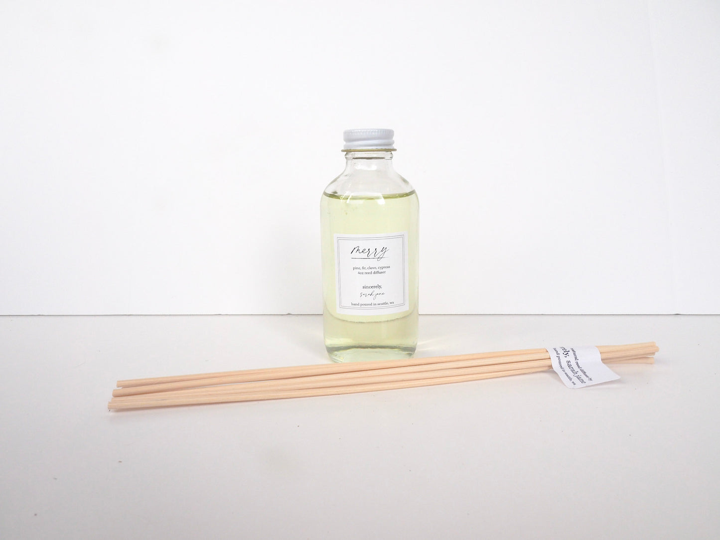 Merry - Cypress, Clove, Pine Natural Reed Diffuser