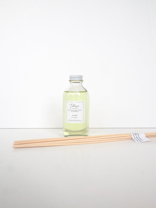 Tidings- Spiced Orange Ginger Natural Reed Diffuser